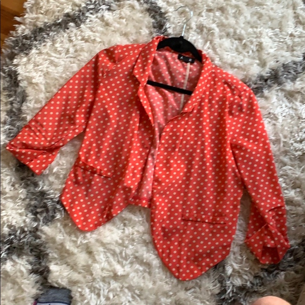 Polkadot blazer